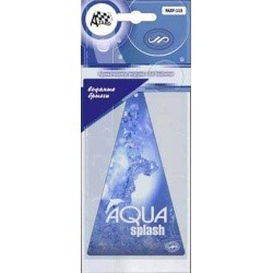 Ароматизатор Aqua Splash Водяные брызги подвесной картонный